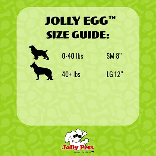 Jolly Egg Dog Toy, 12 Inches/Large, Purple